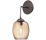 George Kovacs Bubble Convertible From Wall Sconce To Pendant, 1 Light, Bronze. Fixed Price $112.51.