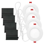 Globe Electric Slimline In. White Finish Integrated Led Recessed Kit (4-PACK). Fixed Price $78.00.