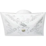 Nuvo Lighting 12" Ceiling Fixture Square Floral 60-6032. Fixed Price $29.99.