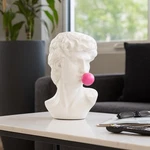 Sagebrook Home White Polyresin 13" Greek God Head Sculpture With Bubble Gum A.... Fixed Price $66.39.