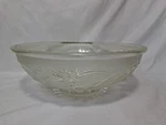 Hampton Bay Glass Shade For Ceiling Fans, 10" Diameter, Frosted, 3 Holes Floral. Fixed Price $38.25.
