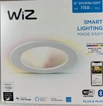 Wiz Connected Million Colors High Lumen 6" Retrofit Downlight-free S/h. Fixed Price $19.98.