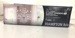 Hampton Bay Maria Theresa 6LIGHT Chrome Chandelier Clear Acrylic Crystal Accents. Fixed Price $69.99.
