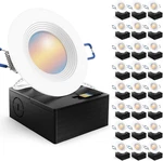 Sunco 24 Pack 3" Led Recessed Lighting, Dimmable, 550 Lumens, Cct Options. Fixed Price $263.99.