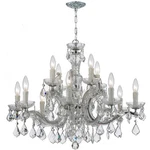 Crystorama 4379-CH-CL-MWP Maria Theresa Chandelier Polished Chrome. Fixed Price $825.02.