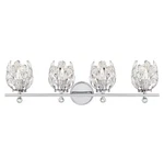 Savoy House 8-6601-4-11 Moreno Vintage Crystal Buds, 4-LIGHT 240 WATTS,10"HX31"W. Fixed Price $575.00.
