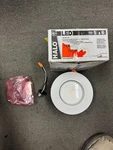 Halo RA5606930WH 5/6" Retrofit Adjustable Led Module, 90CRI, 120V, 3000 K. Fixed Price $10.00.