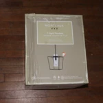 Monteaux Lighting 1-LIGHT Pendant Fixture Black 12" 11390 Bk Complete. Fixed Price $39.50.
