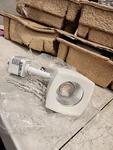 4 Each Case Lithonia Lighting White Led Linear Track Step Head Fixture. Fixed Price $93.50.