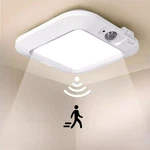 Rechargeable Led Motion Sensor Ceiling Light & Remote,battery Operated Shed. Fixed Price $22.99.