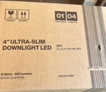 Pack 4" Ultra Slim Downlight Led Smooth Ceiling Light/y. Fixed Price $32.00.