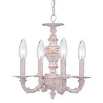 Crystorama Paris Market Light Antique White Mini Chandelier 5124-AW. Fixed Price $238.00.