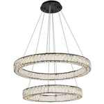 Elegant Lighting 3503G32BK Monroe Inch Black Chandelier Ceiling. Fixed Price $2082.00.