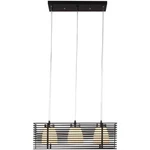 Hampton Bay Aranga 3-LIGHT Island Pendant 1001411527. Fixed Price $60.00.