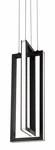 Used Afx COLP06L30D1BK Cole 2 Light Pendant-black Finish. Fixed Price $137.70.