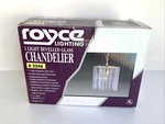 New Royce Lighting 1 Bevelled Glass Chandelier 2248 - $89.00 Retail. Fixed Price $49.99.