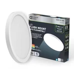 Commercial Electric Flexinstall 14 In. Led Flush Mount Ceiling Light White. Fixed Price $19.99.