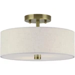 Livex Lighting 52134-01 Monroe Semi-flush Mount Antique Brass. Fixed Price $135.97.