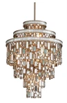 Corbett Lighting 142-47 Dolcetti 18"W Chandelier Silver. Fixed Price $2400.00.