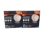 Halo HLA609FS5 Canless Led Gimbal Light 5CCT 990 Lumens Lot Of 2. Fixed Price $59.95.
