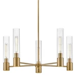 Lark 85405 Shea Light 28"W Chandelier - Brass. Fixed Price $407.99.