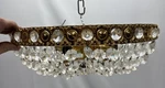 B809 70S Vintage Chandelier Lken Lights Arnsberg Ceiling. Fixed Price $168.38.