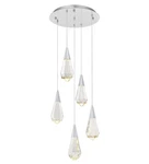 Crystal Diamond Pendant Chandelier Light Fixture Chrome For Foyer Dining Room. Fixed Price $1367.99.