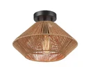 Hampton Bay Savannah 1-LIGHT Paper Twine Semi Flush Mount. Fixed Price $33.68.