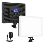 Led Video Panel, 20W Bi-color Photography Lighting Kit With 4000MAH Bat.... Fixed Price $81.88.