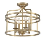 Minka Lavery 1094 Covent Park Light 16"W Semi-flush Ceiling Gold. Fixed Price $369.00.