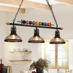 Xiaobei 7'-8' Hanging Pool Table Light Billiard Pendant Black. Fixed Price $256.88.