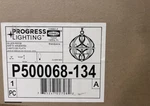 Progress Lighting P500068-134 Brandywine Pendant Fixture Silver Ridge New. Fixed Price $165.00.