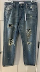 Vervet Boyfriend Jeans Womens 29 Nwt Distressed Ripped Light Wash Denim Daniele. Fixed Price $29.99.