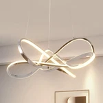 Modern Led Chandelier, Aluminum Chrome Plated Lighting Fixture, 3-LIGHTS Diy .... Fixed Price $203.39.