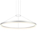 Sonneman 2318 Aluminum Corona 48" 1-LIGHT Led Pendant With Frosted Shade. Fixed Price $8320.00.