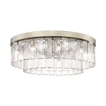 Used Golden Lighting 1768-9SF Wg-hwg Ciara Semi-flush MOUNT-11 Inches. Fixed Price $508.29.