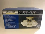 Catalina Lighting Neoclassical Ceiling Fixture, 9-7/16" 17-3/4". Fixed Price $30.98.