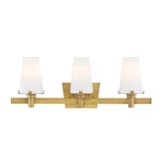 Designers Fountain Hyde Park Light Bath Bar, Vintage Gold 87903-VTG. Fixed Price $59.99.