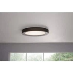 Home Decorators Collection Calloway 19 In. Black Led Flush Mount Ceiling Light. Fixed Price $54.88.