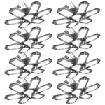 Seobiog Led Garage Lights 8 Pack 200W 20000LM Plug Linkable Shop. Fixed Price $167.18.