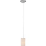 Satco / Nuvo 60-5808 Willow 1 Light Polished Nickel Indoor Mini Pendant. Fixed Price $85.49.