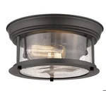 Z-lite 727F10-BRZ Sonna Light 11" Wide Flush Mount Drum Ceiling Fixture Bronze. Fixed Price $89.00.