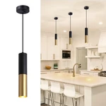 Modern Pendant Fixture Kitchen ISLAND,1-LIGHT Black Gold GU10 Hanging L.... Fixed Price $58.08.