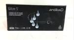 Artika Glitzer 30-WATT 5-LIGHT Integrated Led Chrome Pendant New. Fixed Price $46.99.