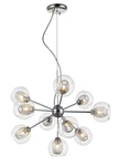 Auge 10-LIGHT Chandelier In Chrome. Fixed Price $408.00.