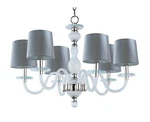 Maxim 27546FTPN 6-LIGHT 28" Polished Nickel 1-TIER Frosted Glass Chandelier. Fixed Price $329.97.