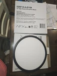 Afx - EGRF1216L30D1BK Edge Inch 22W Led Surface Mount Black Finish. Fixed Price $24.99.
