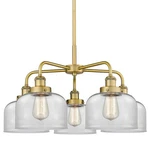 Innovations Lighting 916-5CR-15-26 Bell Chandelier Brass. Fixed Price $761.20.