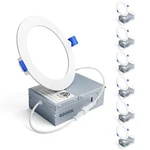 Ensenior Pack 4 Inch Led Recessed Light, Dimmable, 6000K Clear White, 750LM.... Fixed Price $114.22.
