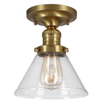 Design House Augustin Transitional Glass Ceiling Light Satin Gold. Fixed Price $72.00.